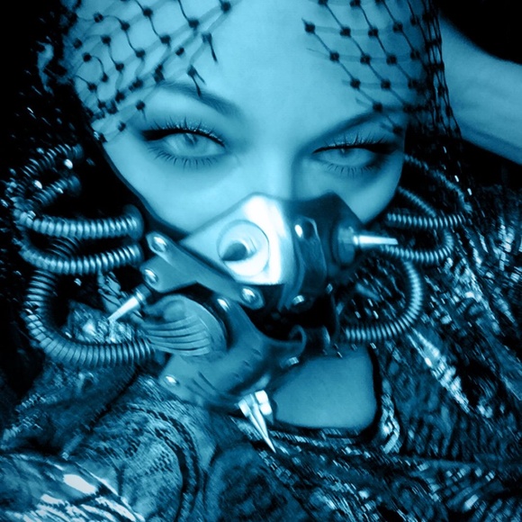 Custom Steampunk Face Mask - Picture 2 of 5